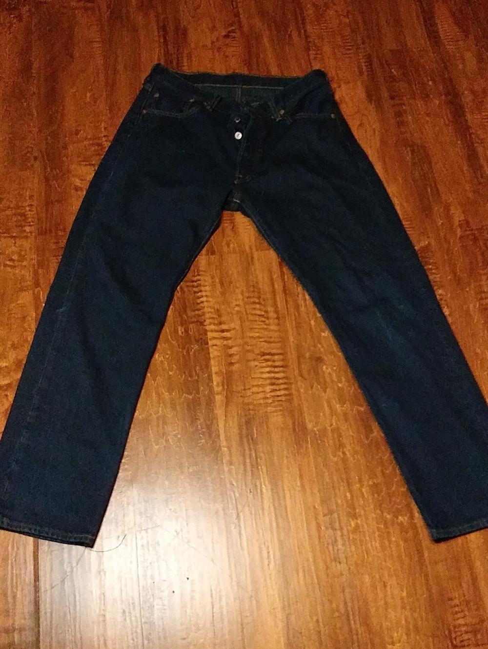 Levi's Men's Dark Blue Relaxed Jeans
